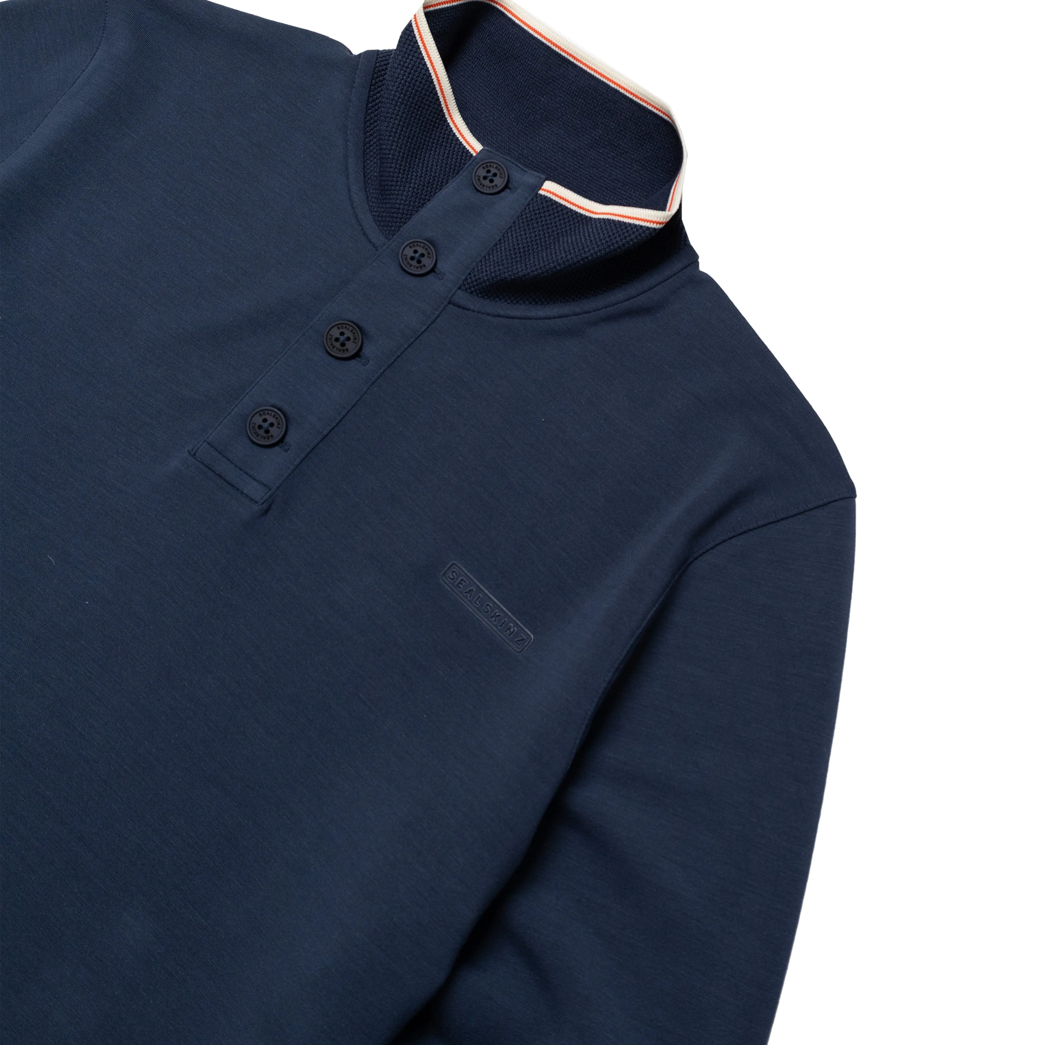Sealskinz Dryemere LS Soft Touch T-Shirt Navy