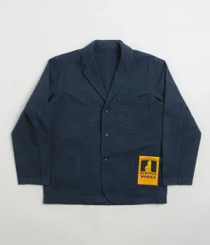 Service Works Drill Server Suit Jacket - Navy