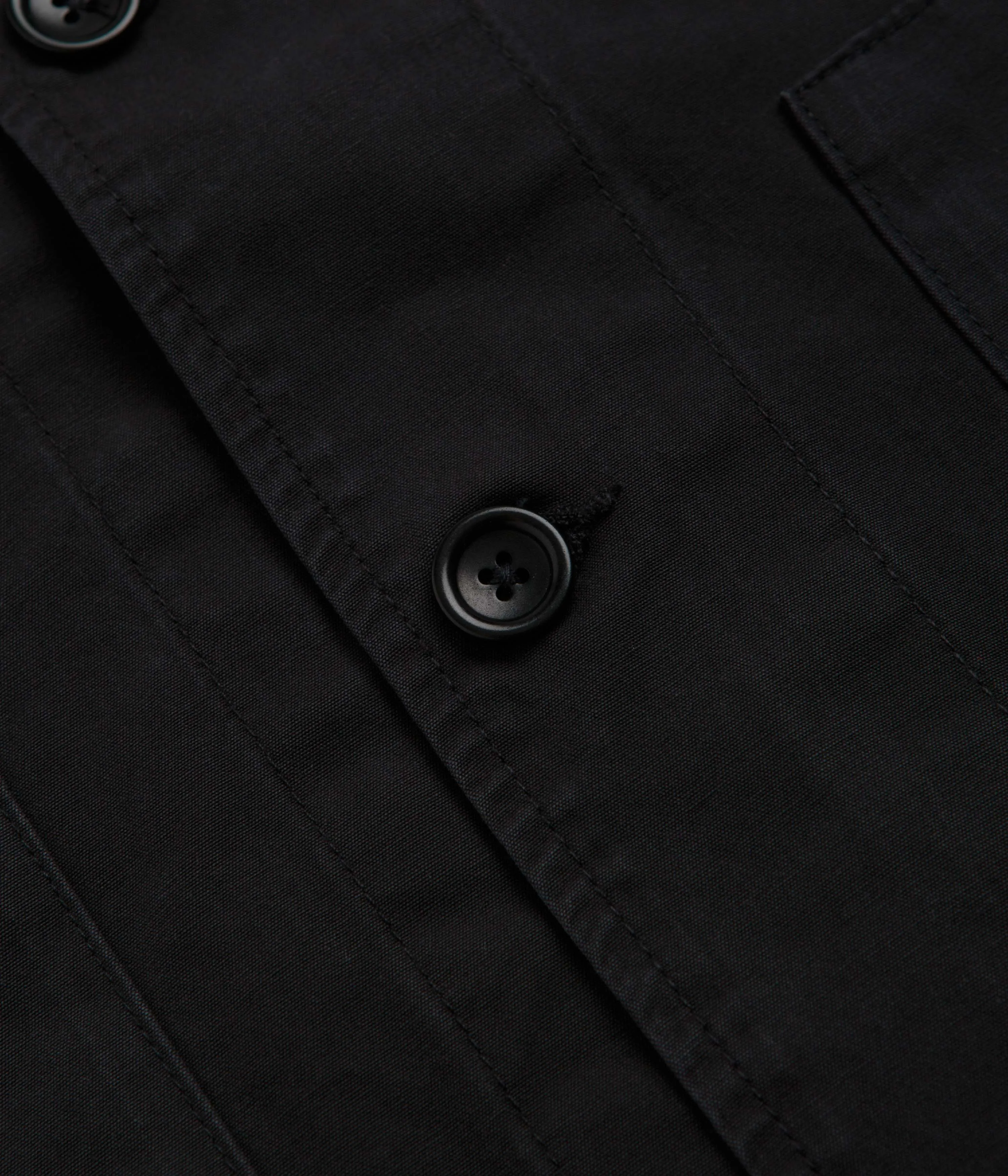 Service Works Fine Twill Waiters Jacket - Black