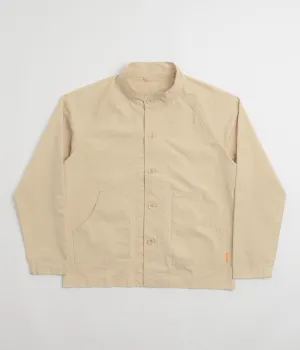 Service Works Fine Twill Waiters Jacket - Pale Khaki