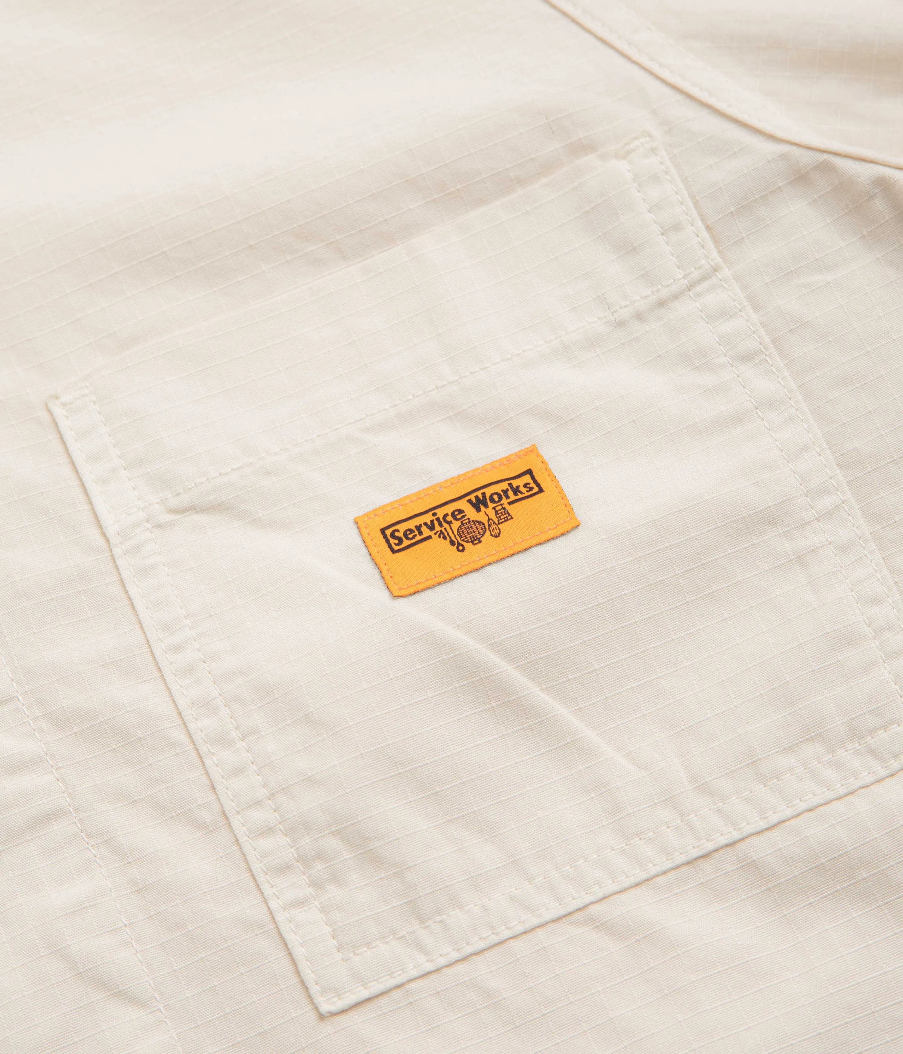 Service Works Ripstop FOH Jacket - Bone