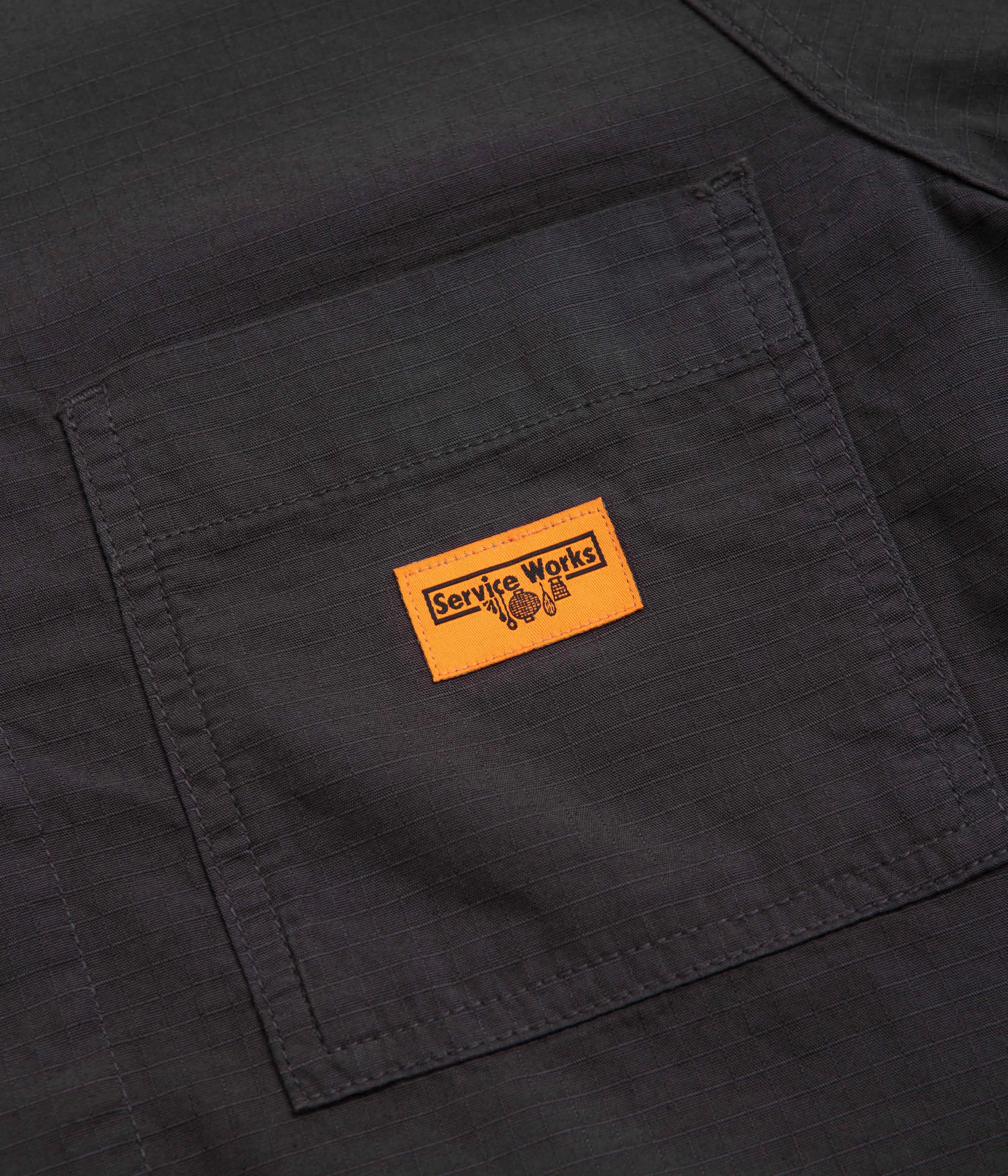 Service Works Ripstop FOH Jacket - Washed Black