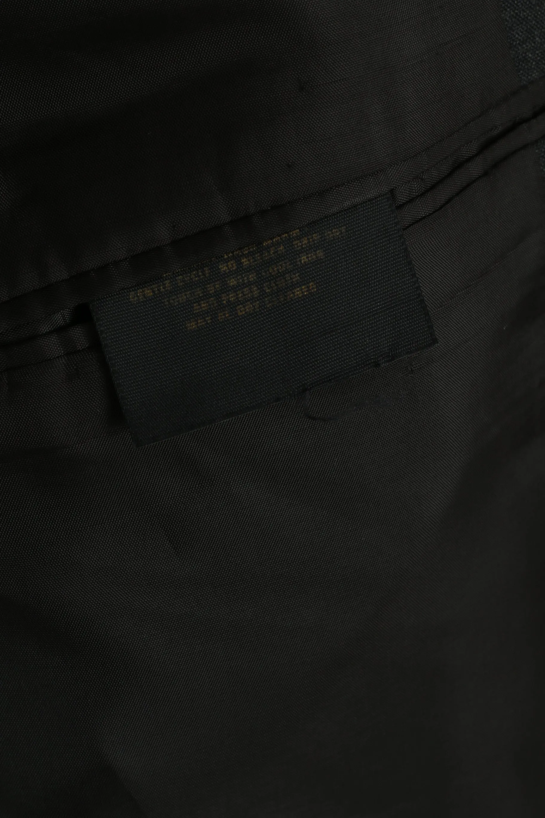 Simpson Piccadilly Mens 42 Blazer Dark Grey U.S.A  Single Breasted Jacket