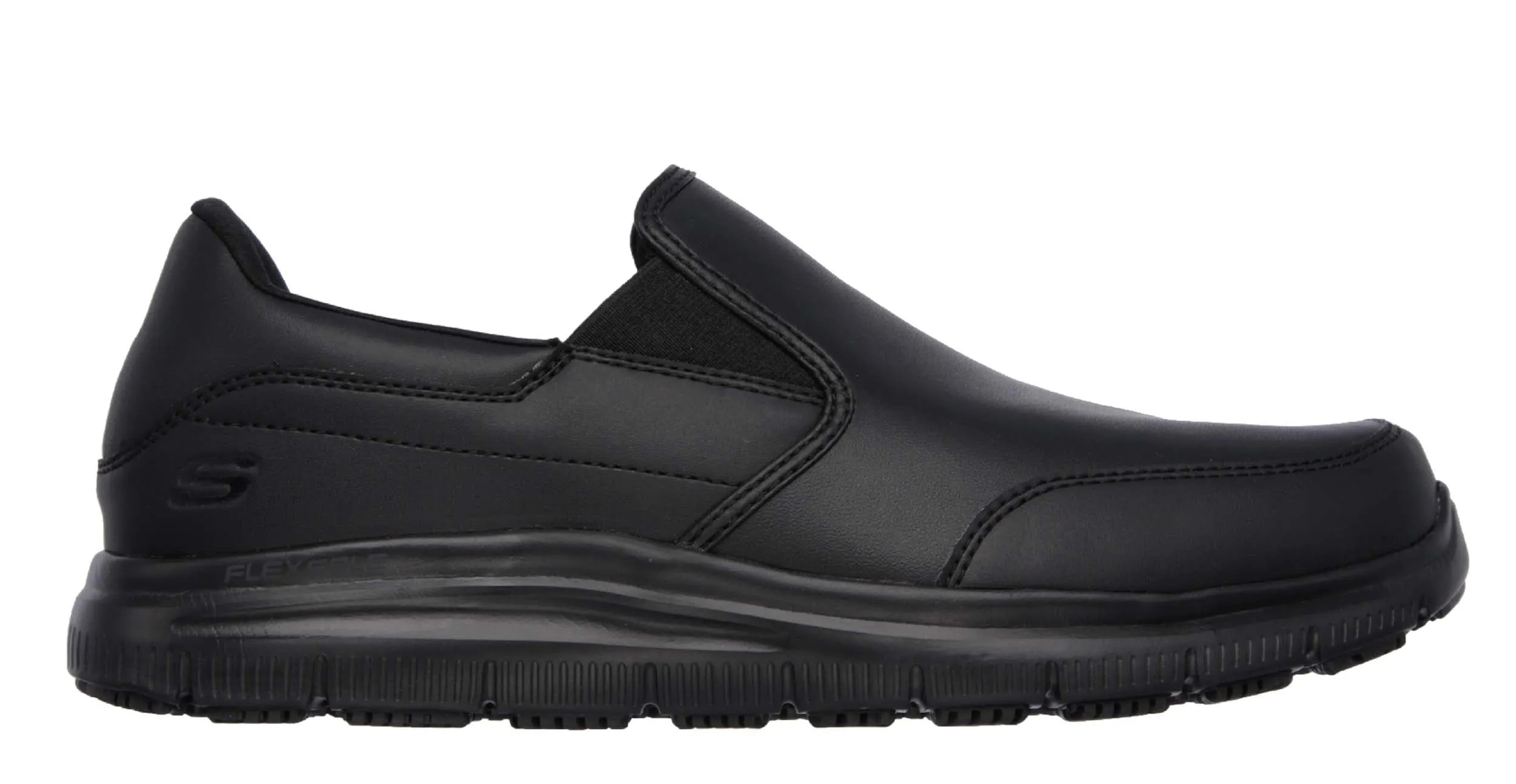 Skechers 77071EC Bronwood Mens Slip On Safety Shoe