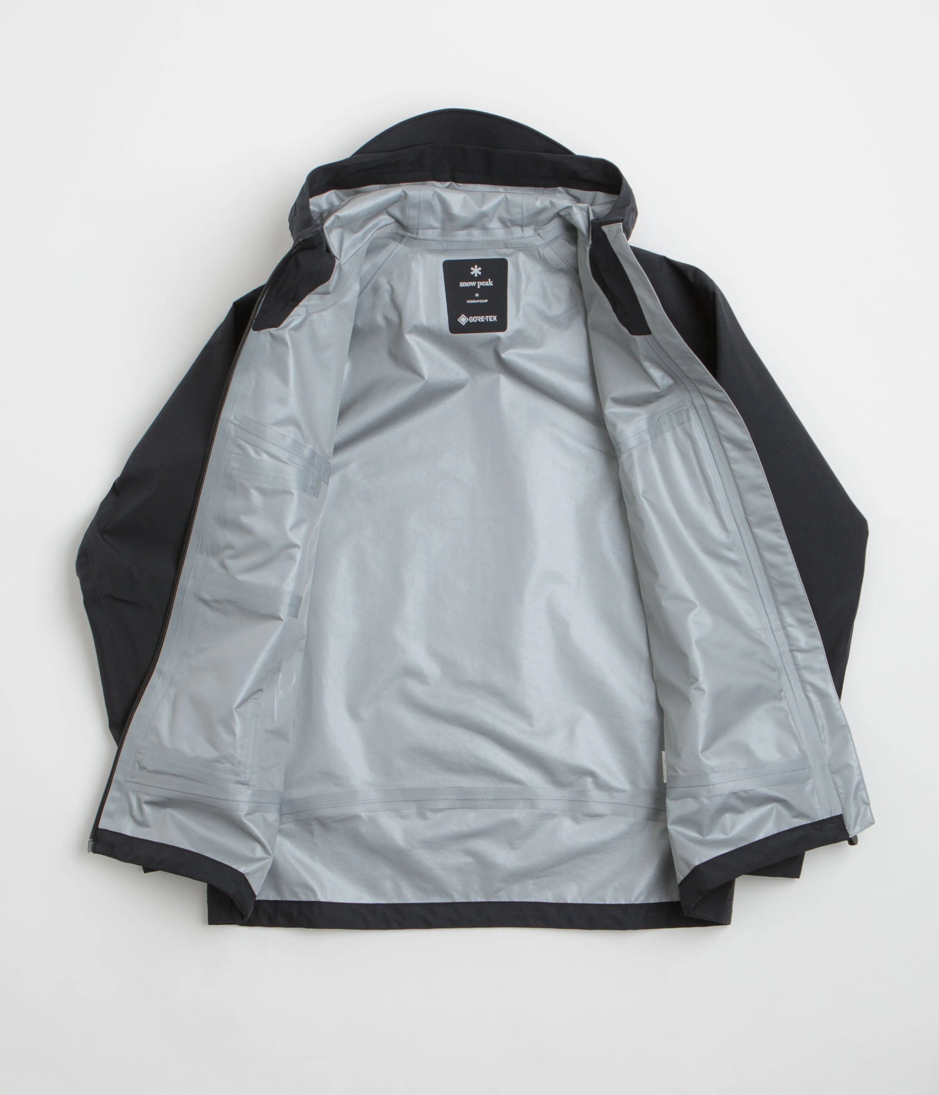 Snow Peak Gore-Tex Rain Jacket - Black