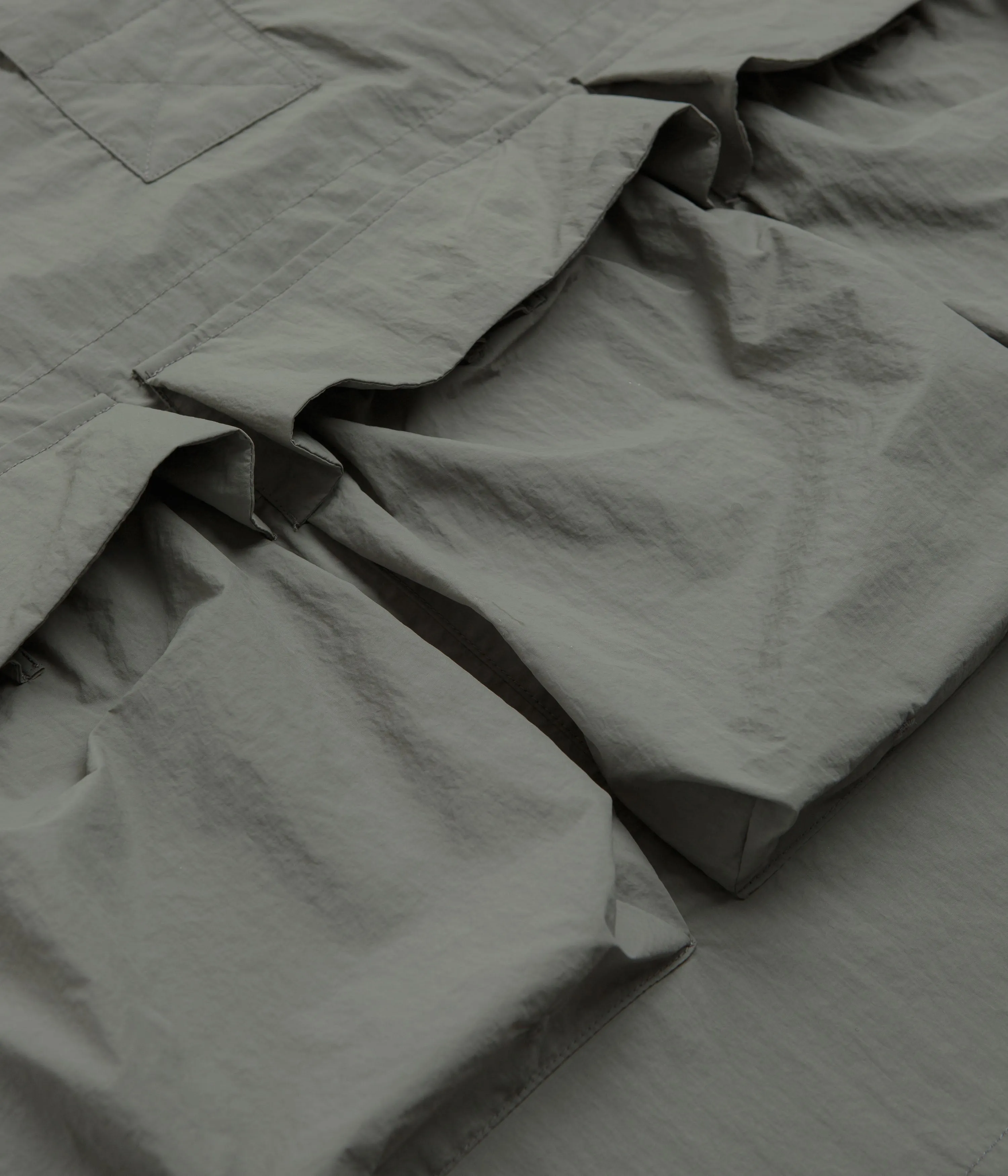 Snow Peak Nylon Tussah Anorak - Light Olive