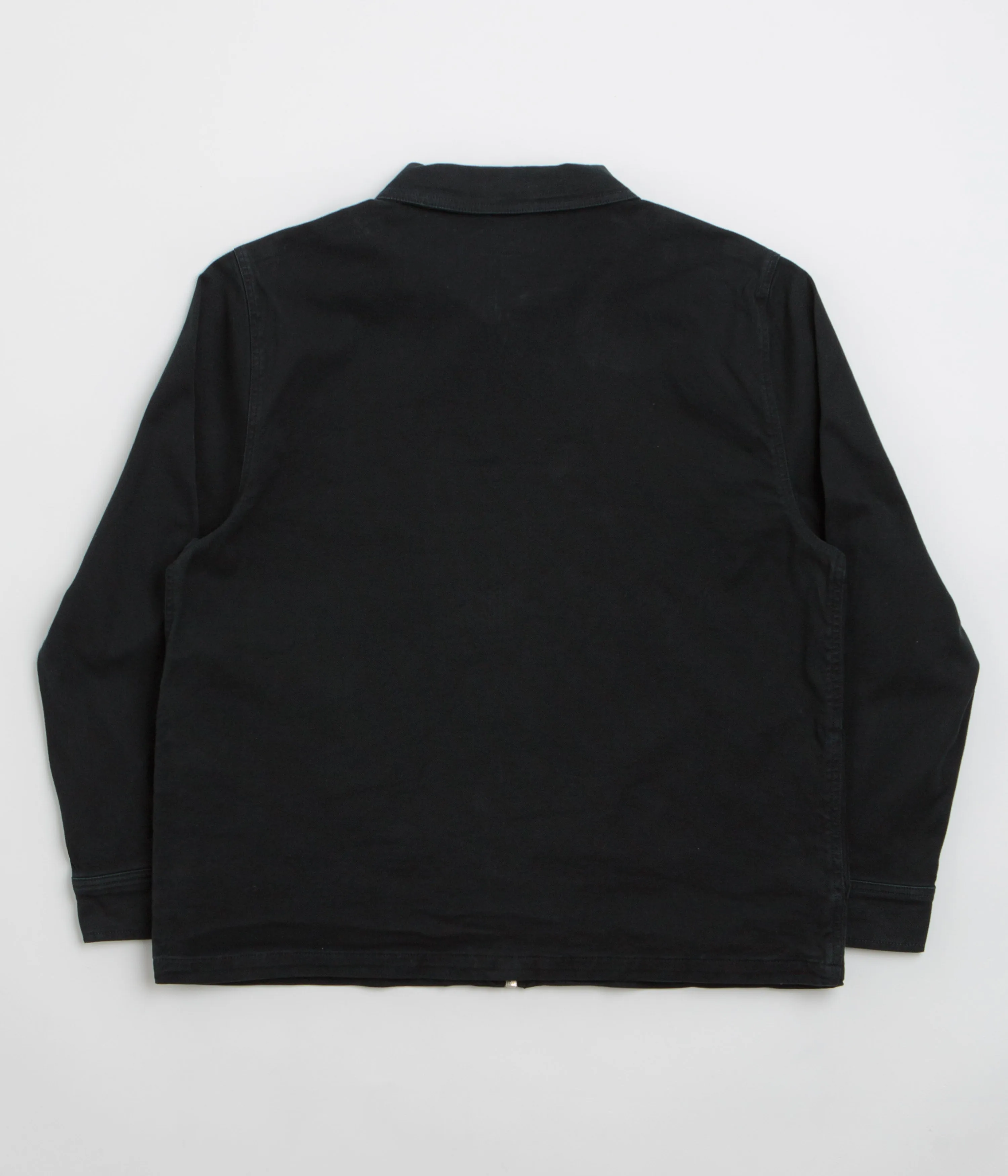 Stan Ray Zip Shirt - Washed Black Canvas