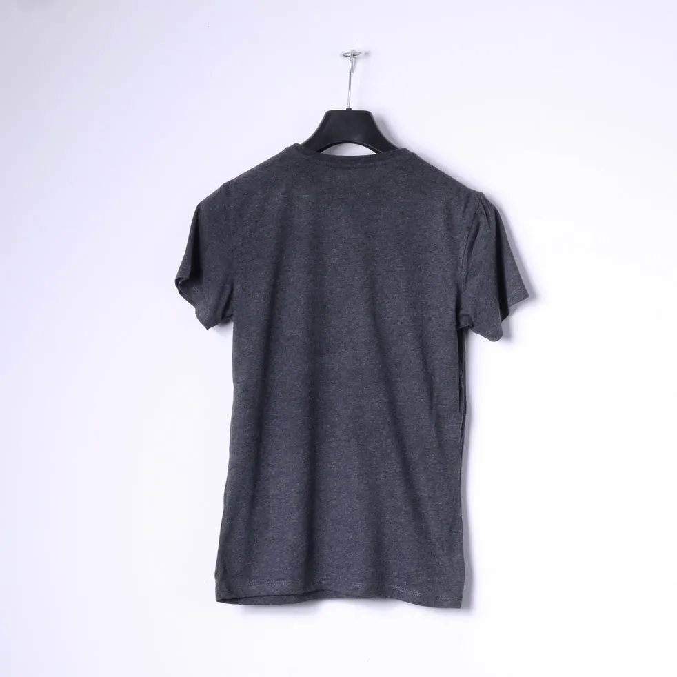 Star Wars Mens XS T-Shirt Grey Slim Fit Graphic Movie Top