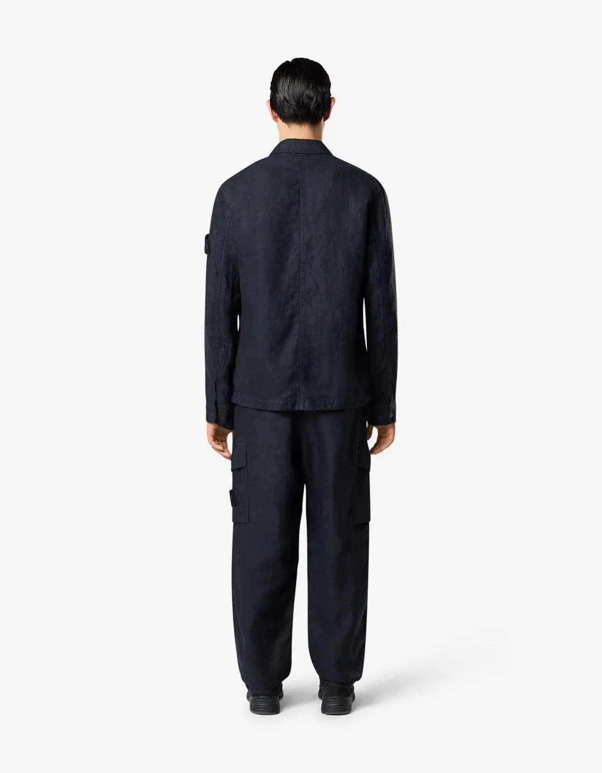 Stone Island Ghost Blue Cargo Trousers