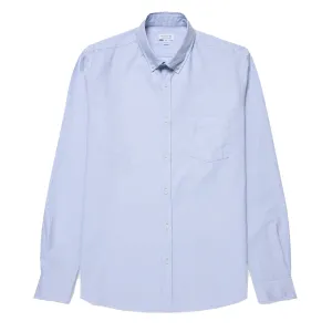 Sunspel L/S Oxford Shirt Light Blue