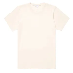 Sunspel Riviera Midweight T-Shirt Undyed