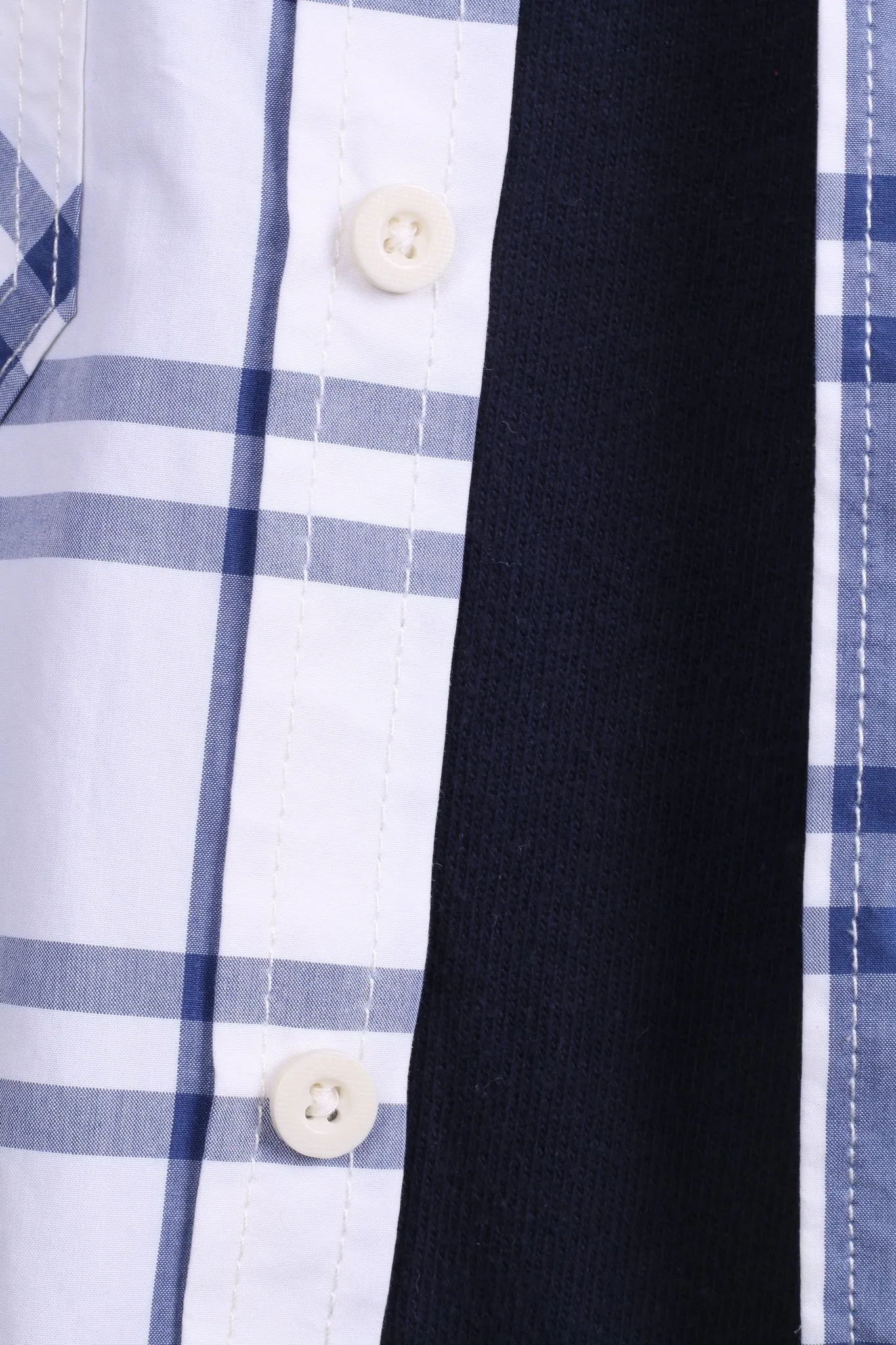 Superdry Mens L Casual Shirt White Check Cotton Long Sleeve