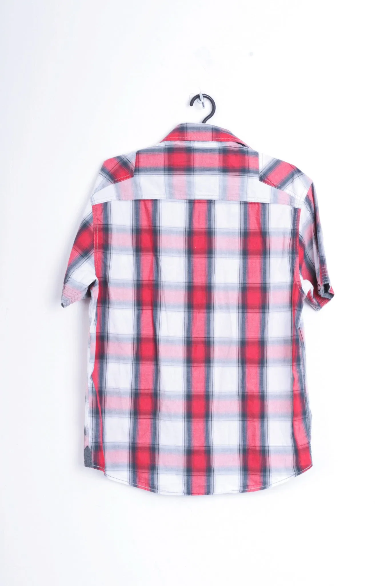 Tom Tompson Mens S Casual Shirt Check Motocross Cotton