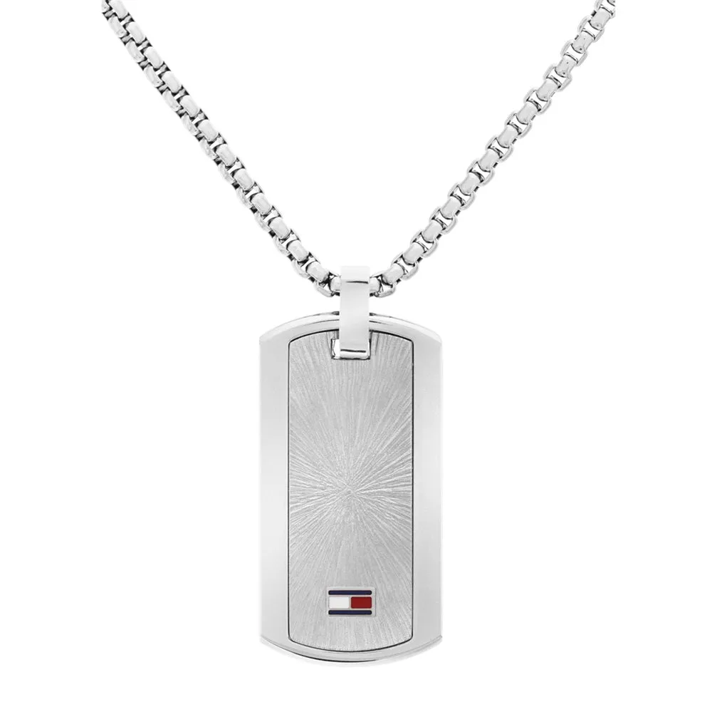 Tommy Hilfiger Mens Tag Necklace 2790627