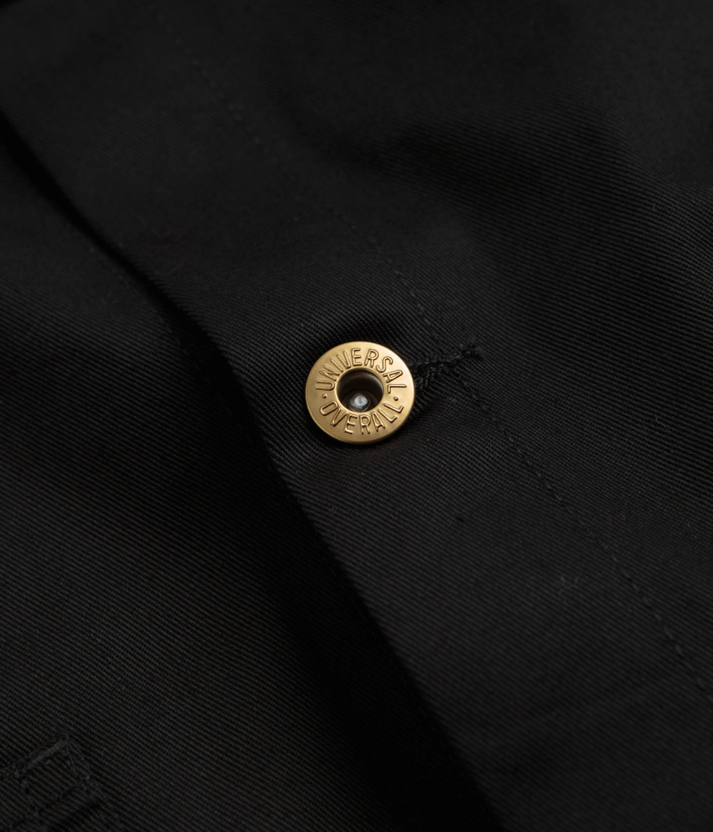 Universal Overall Classic Coverall Jacket - Black