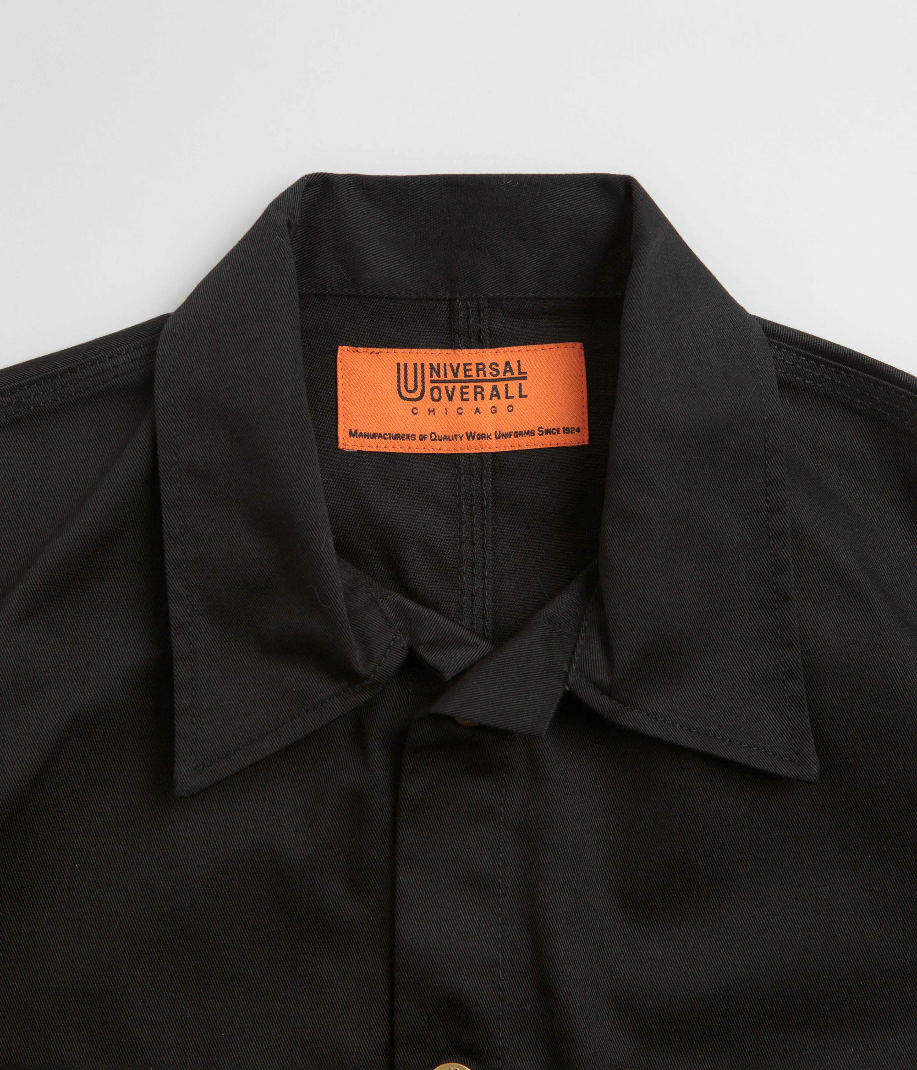 Universal Overall Classic Coverall Jacket - Black