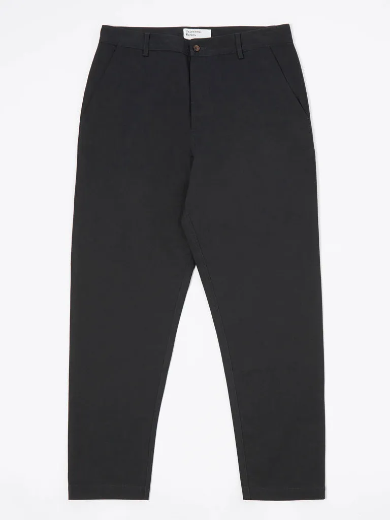 Universal Works Military Twill Chino in Black