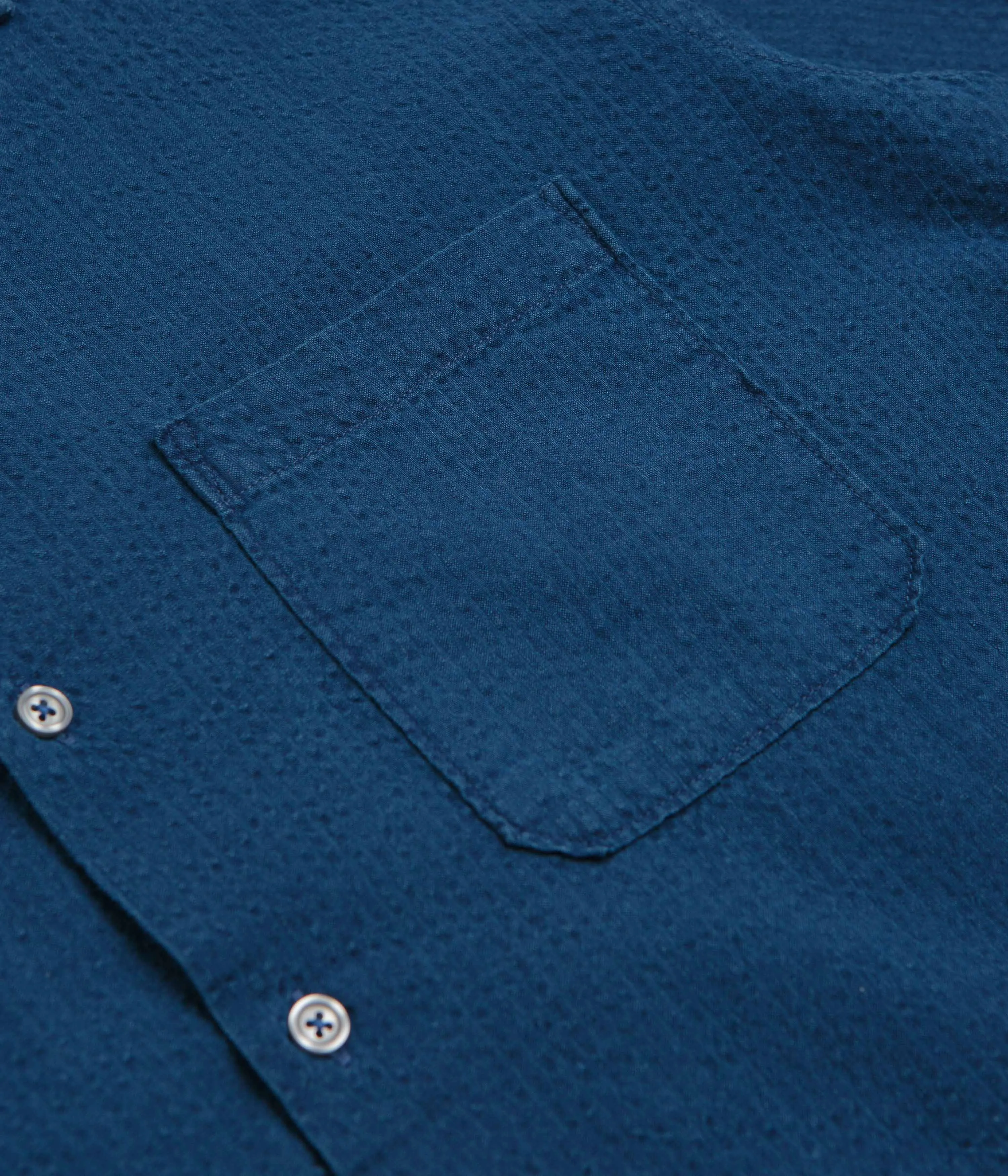 Universal Works Road Shirt - Washed Indigo