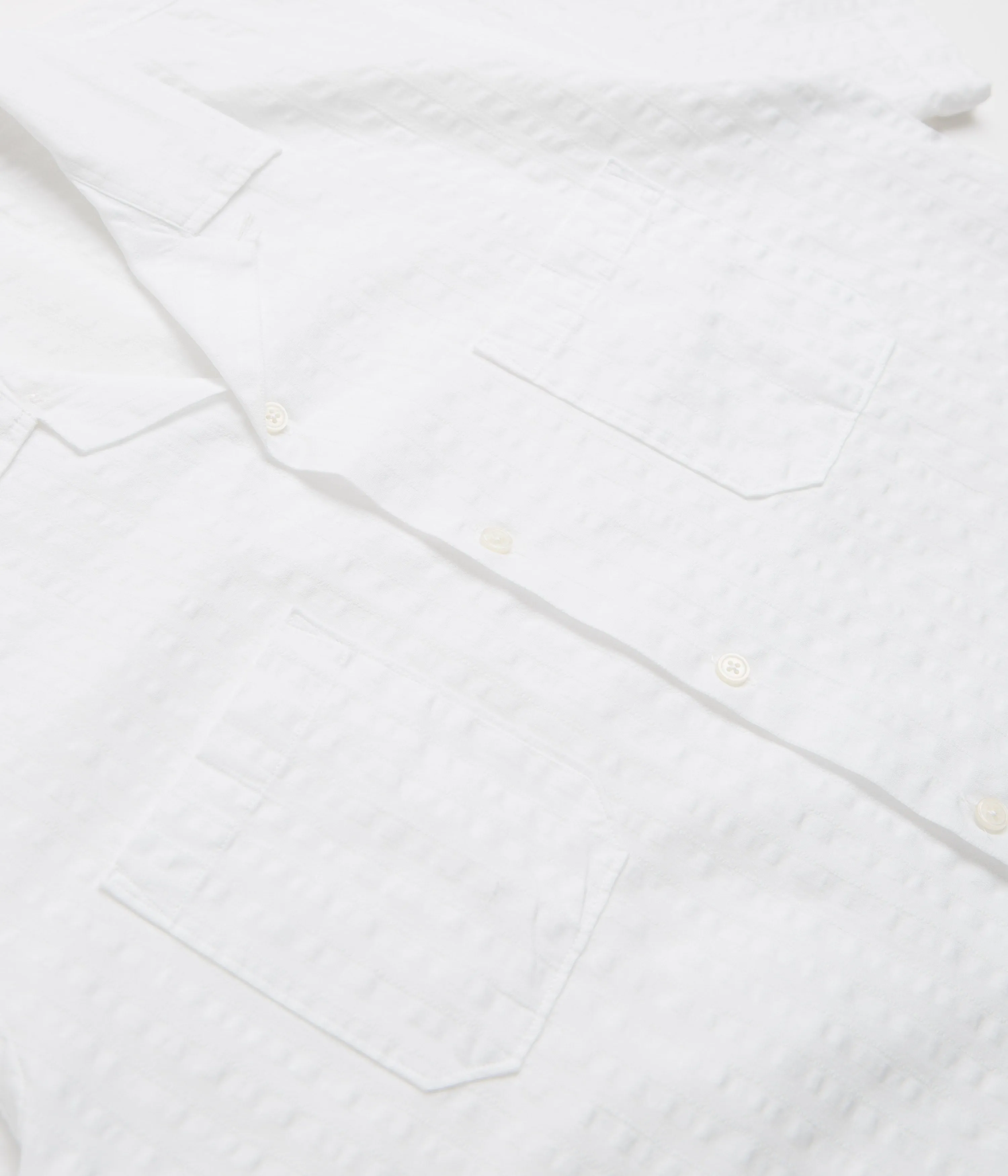 Universal Works Sal Road Shirt - White