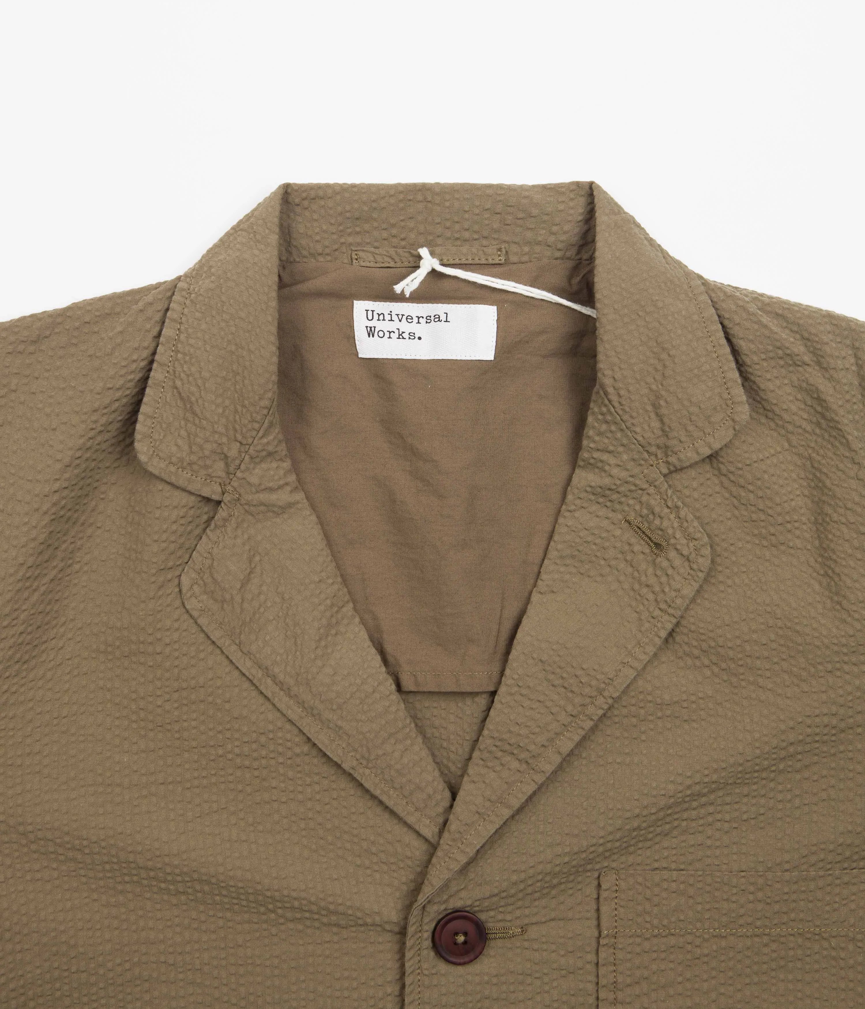 Universal Works Three Button Jacket - Olive