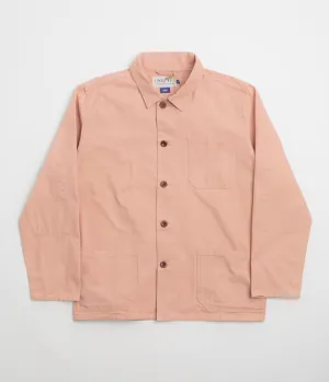 Uskees 3001 Buttoned Overshirt - Dusty Pink
