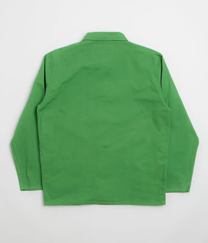 Uskees 3001 Buttoned Overshirt - Mint Green