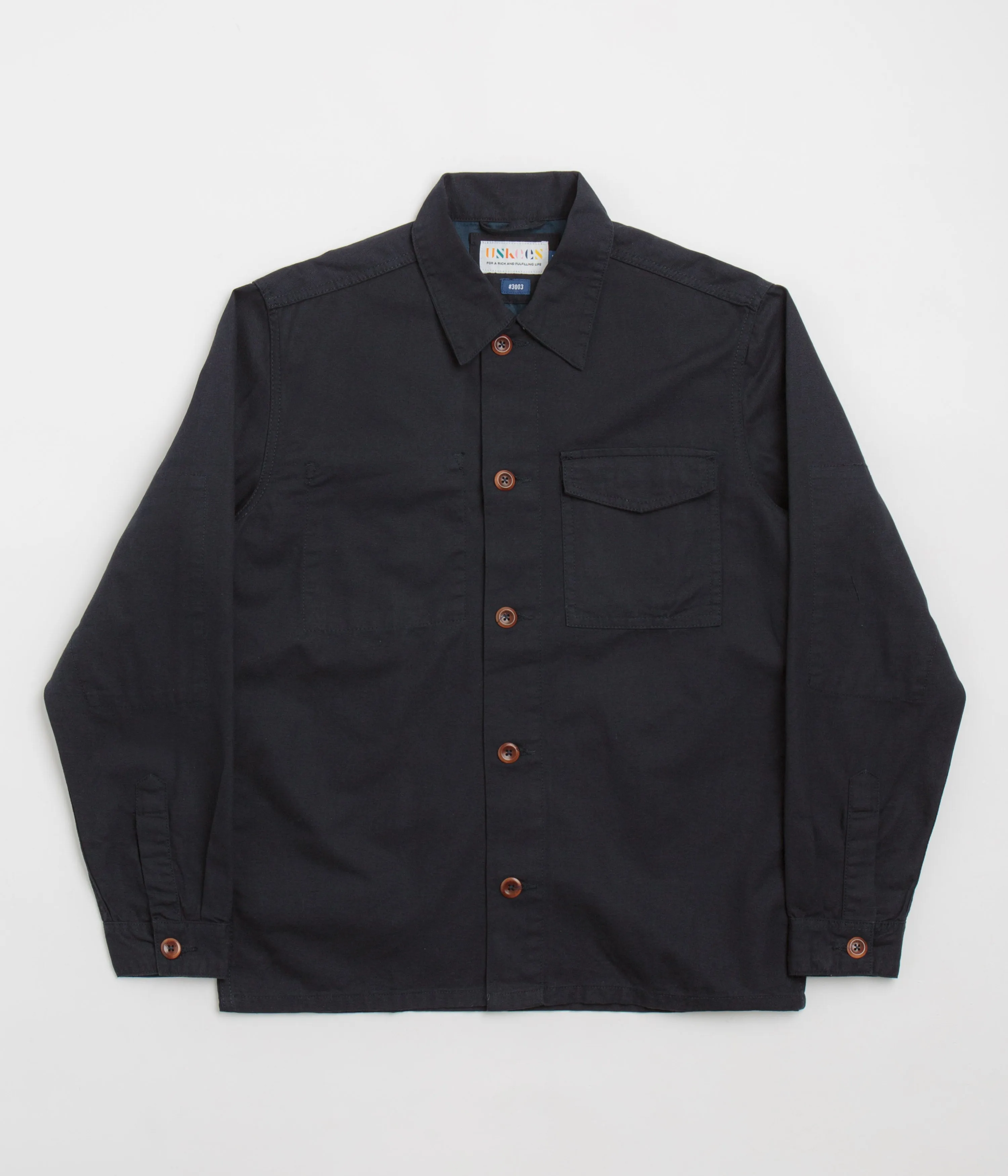 Uskees 3003 Work Shirt - Midnight Blue