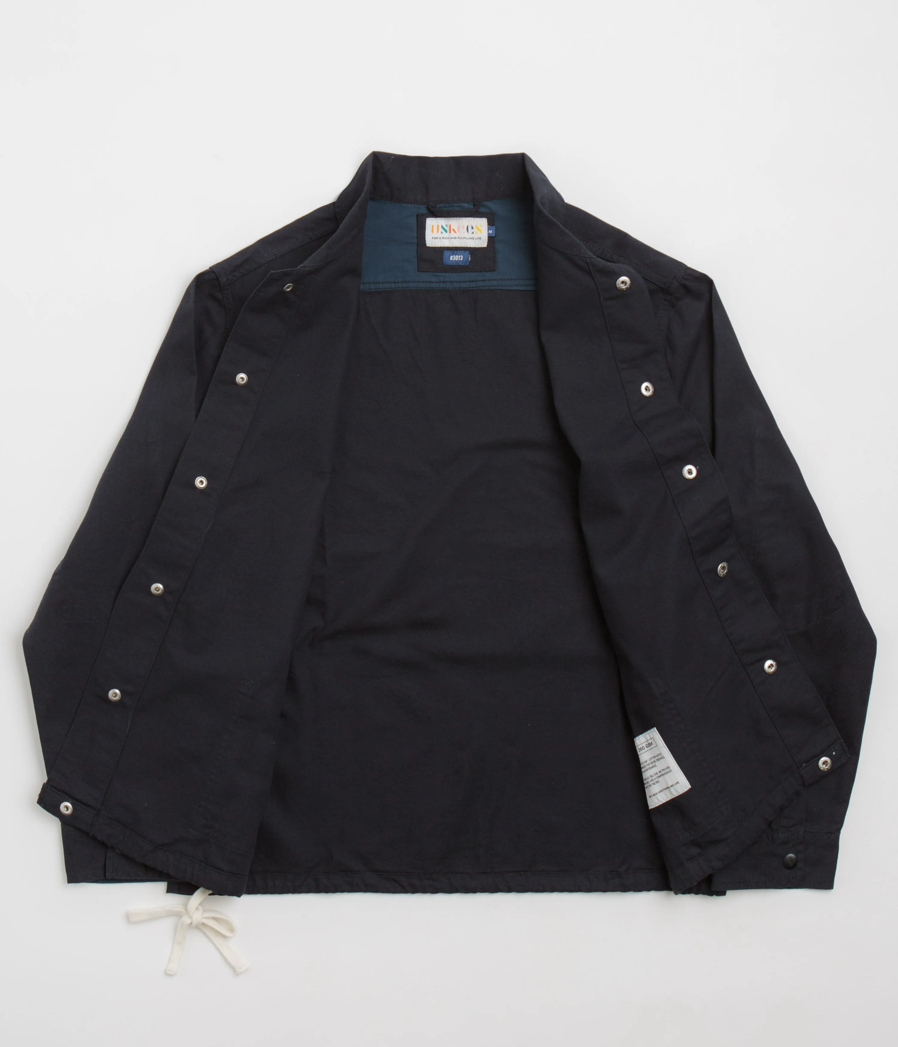 Uskees 3013 Coach Jacket - Midnight Blue