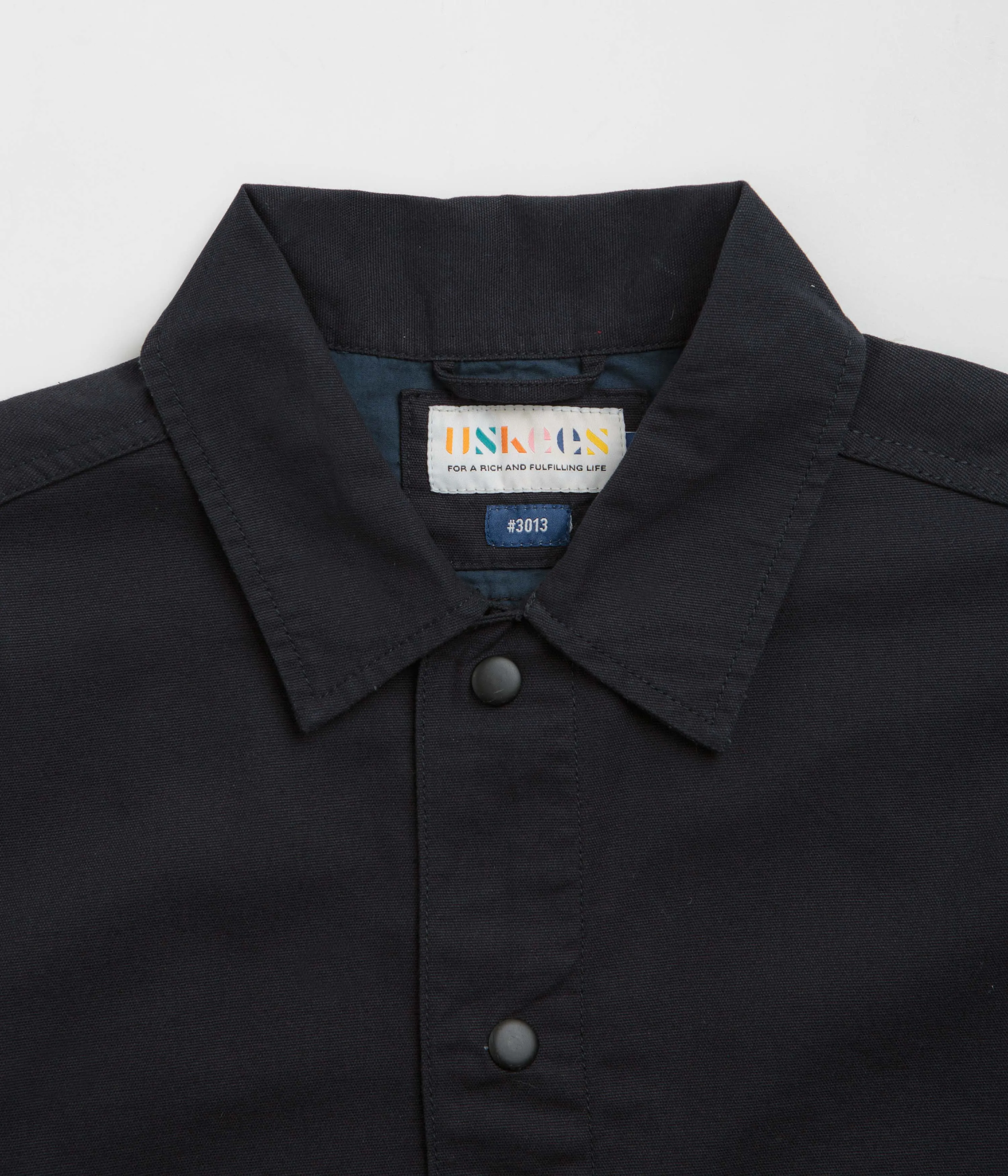 Uskees 3013 Coach Jacket - Midnight Blue