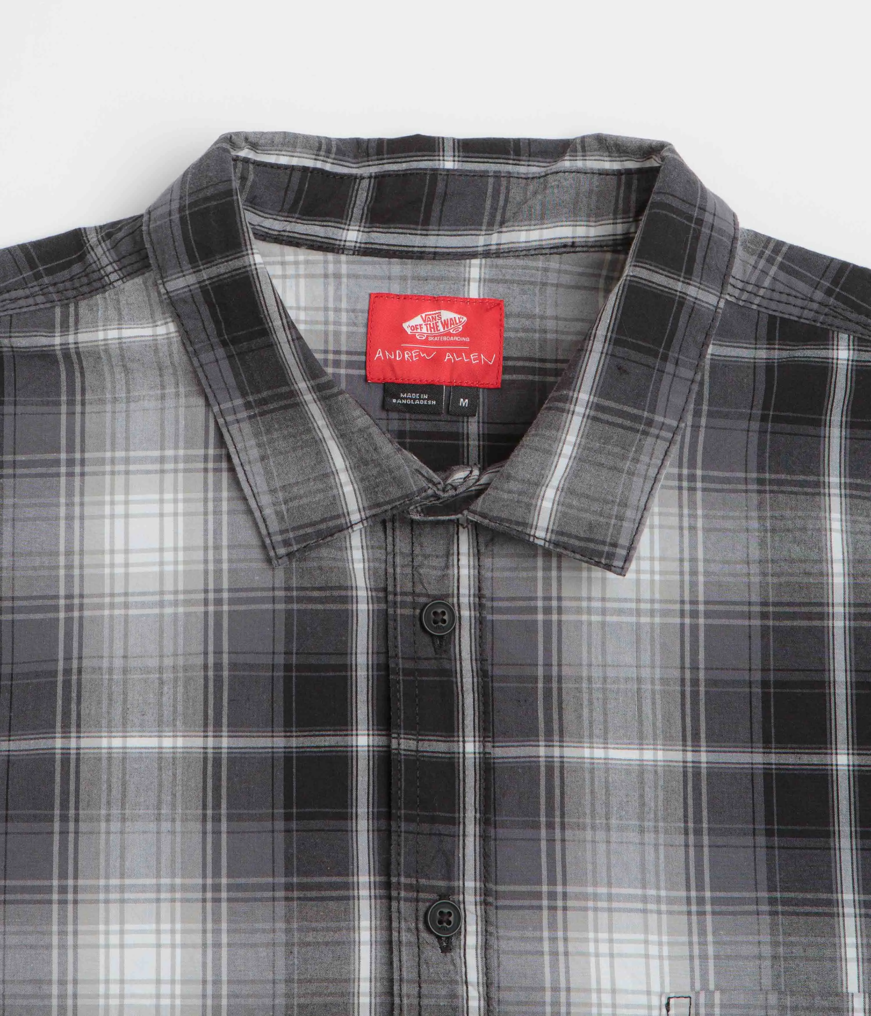 Vans x Andrew Allen Short Sleeve Shirt - Black