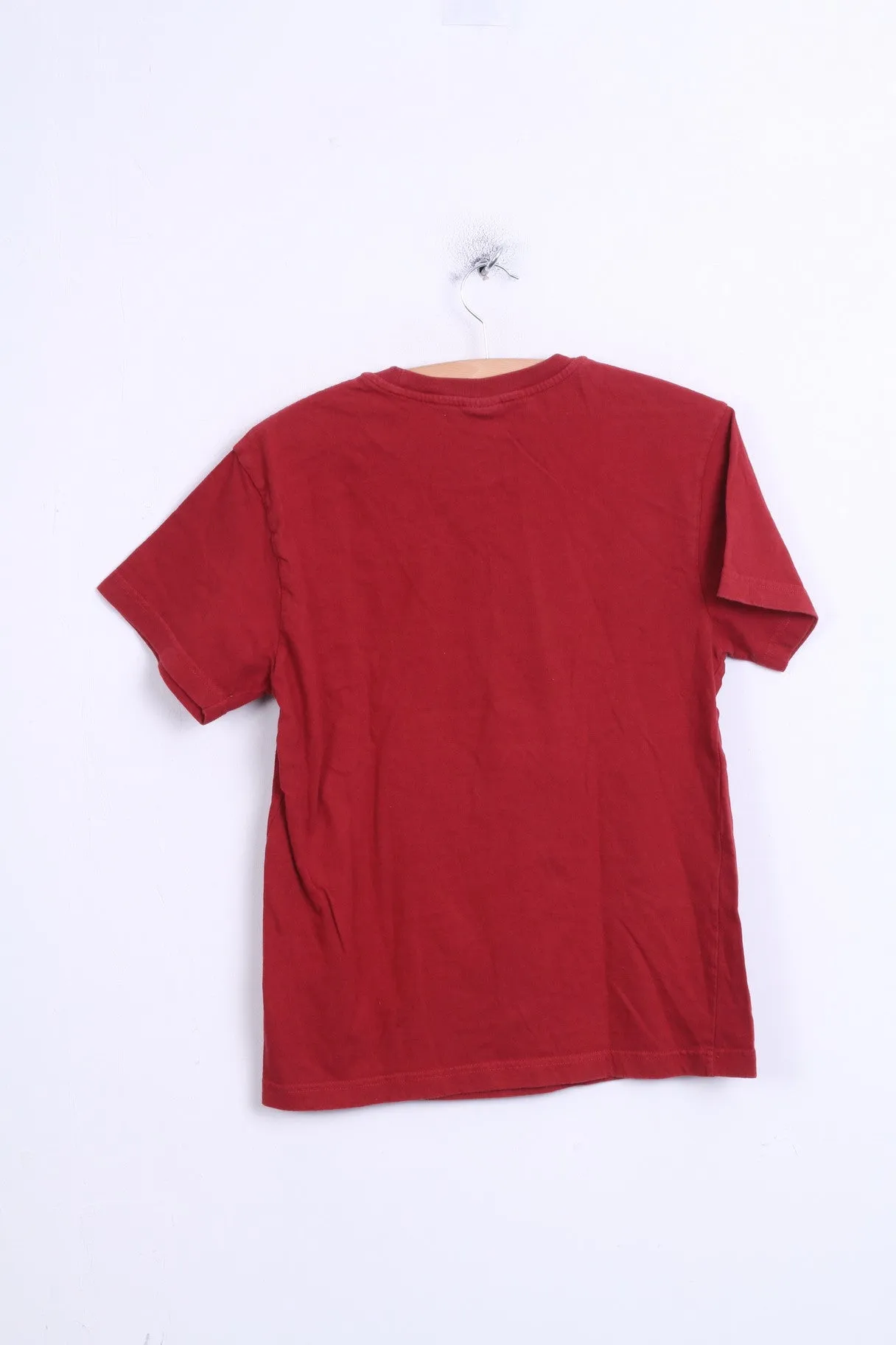 Warner Bros.Studio Store Mens M T-Shirt Red Cotton Superman Logo