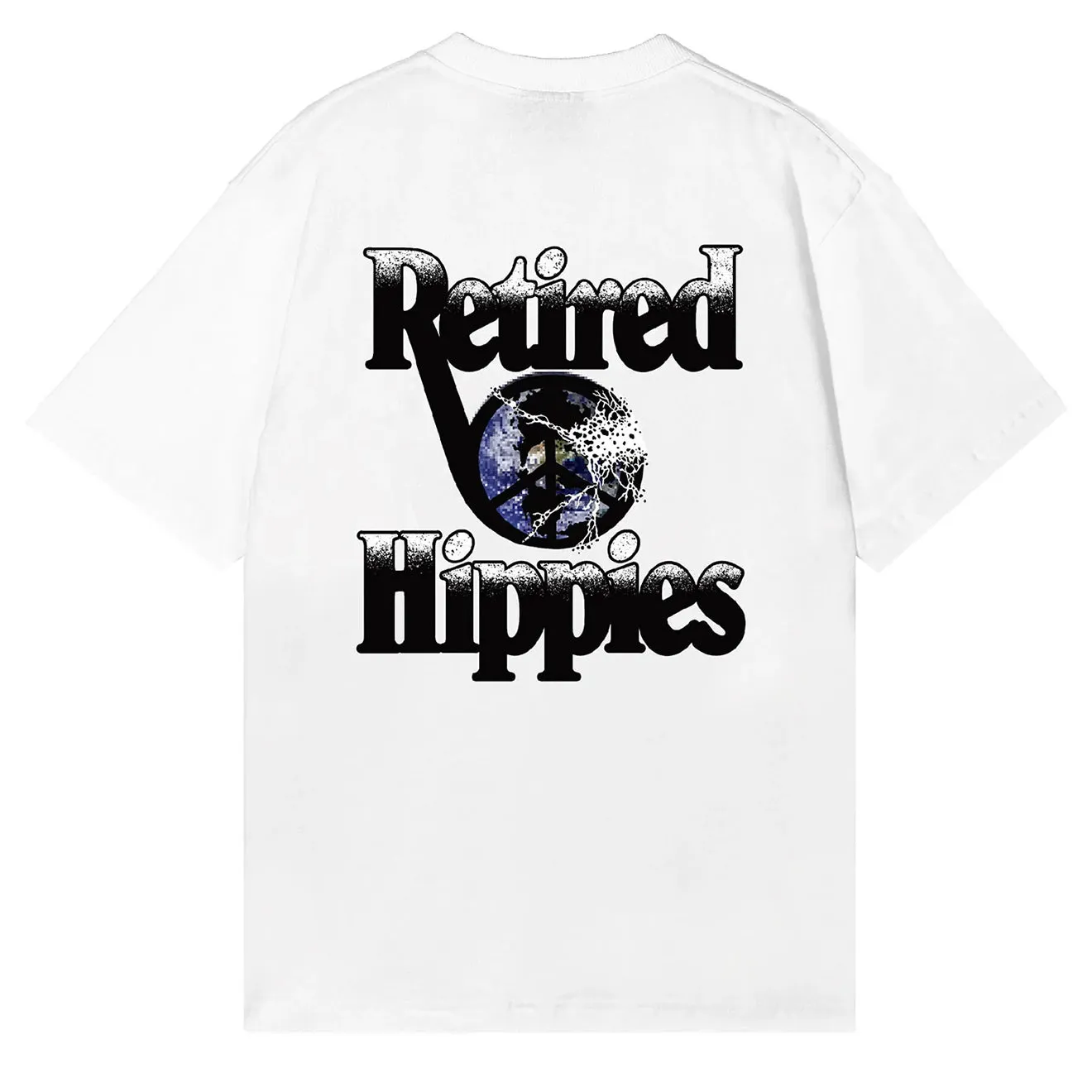 Woodensun Retired Hippies S/S Tee White