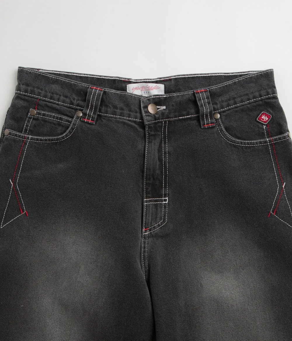 Yardsale Culture Slub Phantasy Jeans - Washed Black