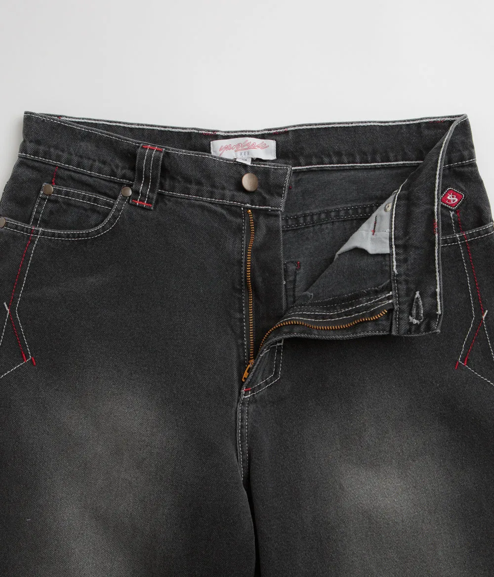 Yardsale Culture Slub Phantasy Jeans - Washed Black