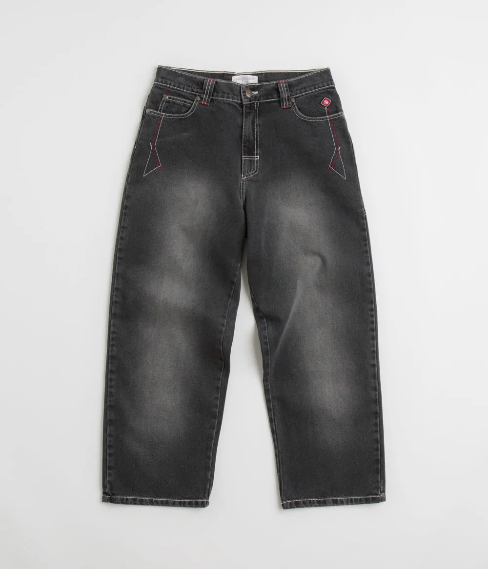 Yardsale Culture Slub Phantasy Jeans - Washed Black