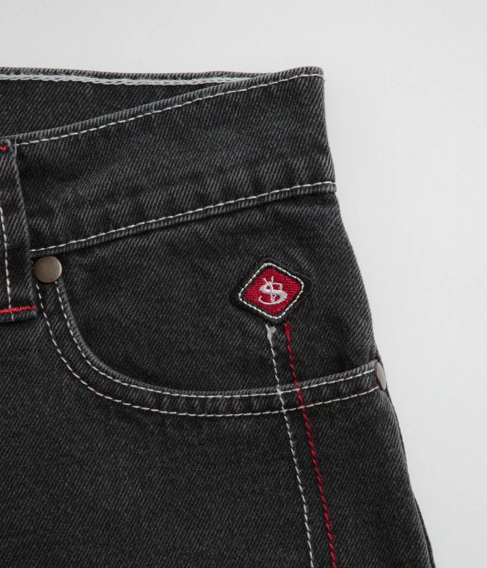 Yardsale Culture Slub Phantasy Jeans - Washed Black