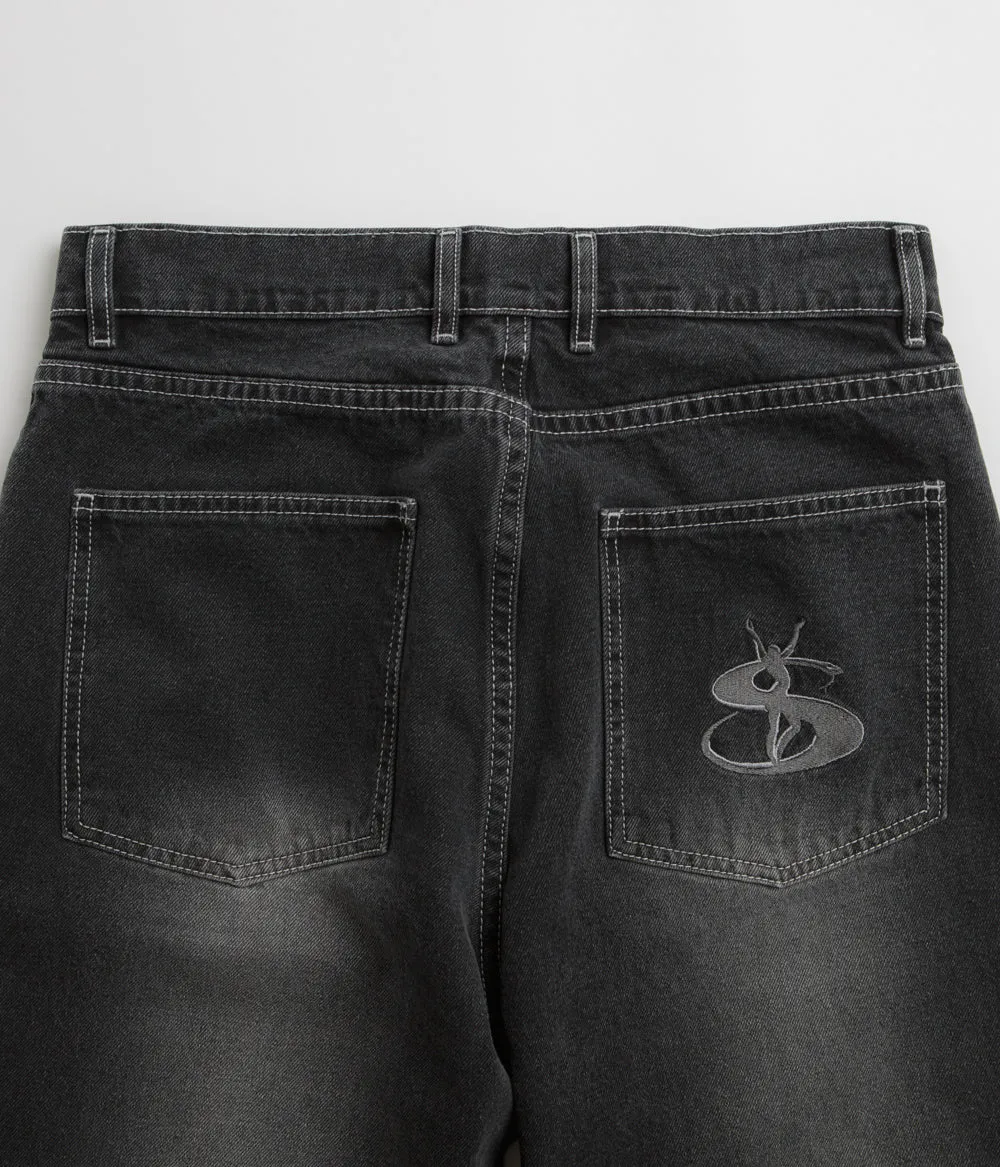Yardsale Phantasy Panel Jeans - Black / Faded