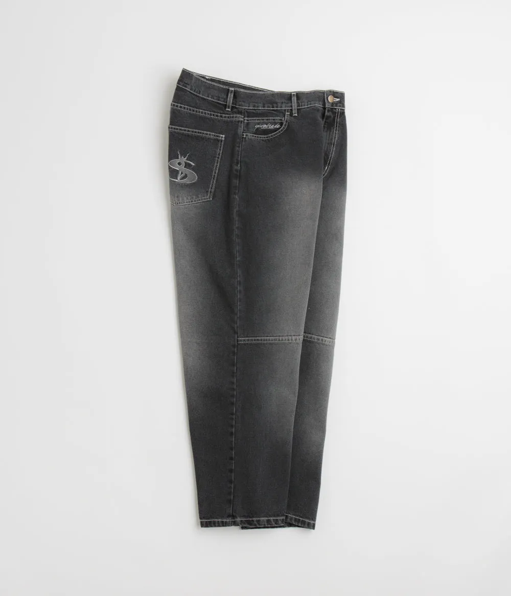Yardsale Phantasy Panel Jeans - Black / Faded