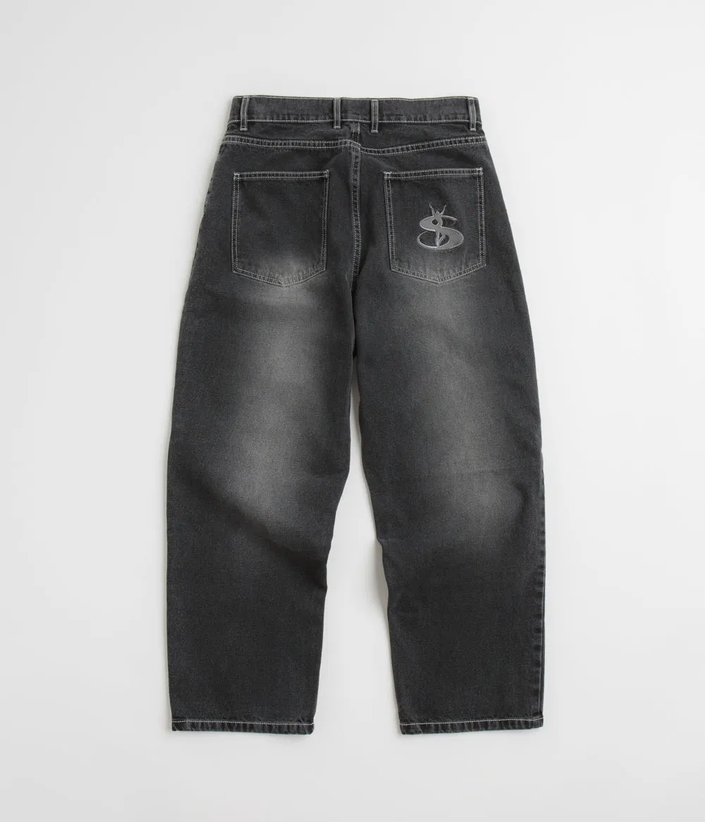 Yardsale Phantasy Panel Jeans - Black / Faded