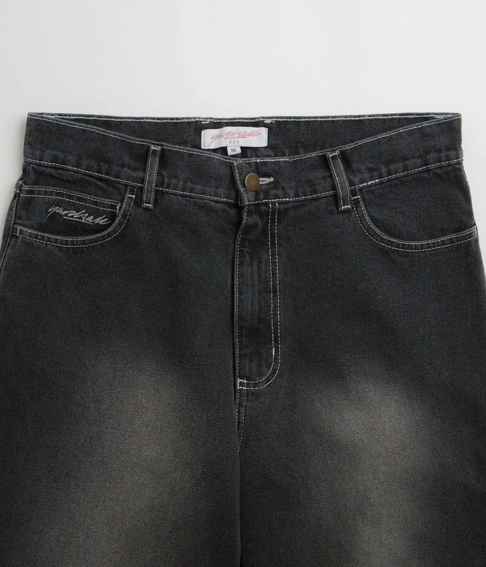 Yardsale Phantasy Panel Jeans - Black / Faded