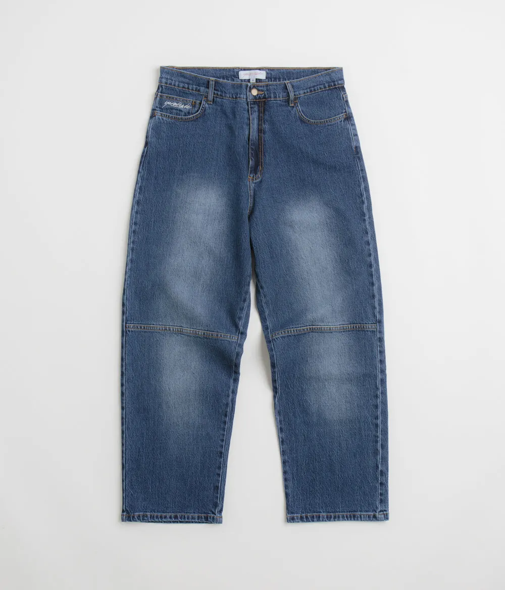 Yardsale Phantasy Panel Jeans - Denim / Faded